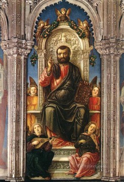  triptych Canvas - Triptych Of St Mark Bartolomeo Vivarini
